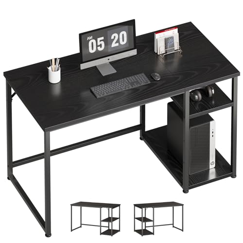 Amazon | Maihail パソコンデスク ラック付き 120 デスク desk 机 pc