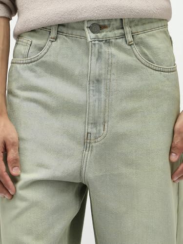 Image of Urbano Fashion Men's Loose Baggy Fit Heavy Washed Jeans Non-Stretchable