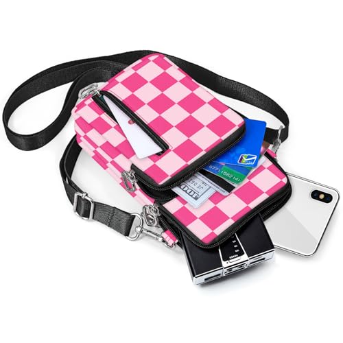 Image of BIAOTIE Lightweight Small Crossbody bags Cell Phone Purses Travel Pouch Shoulder Bag for Women | Lightweight