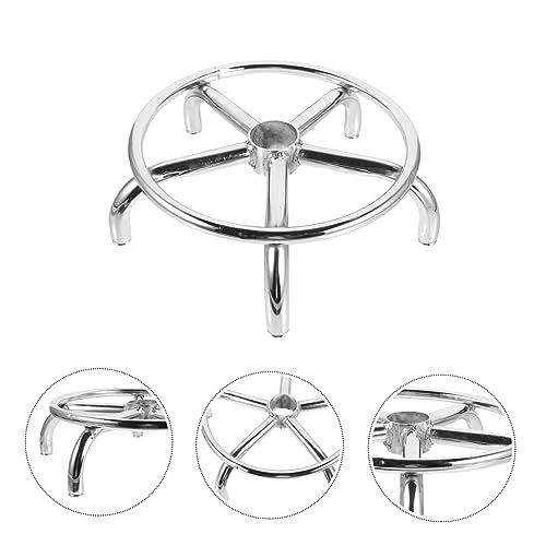 Base giratoria de aluminio con rotación fluida de 360 grados para silla 8