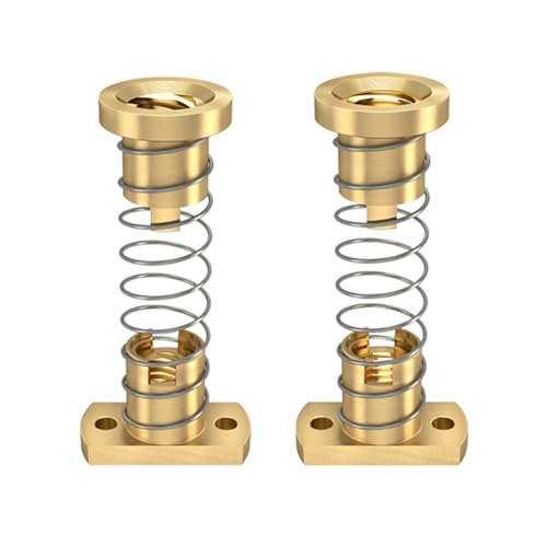 2pcs T8 Anti Backlash Spring Loaded Nut Elimination Gap Nut
