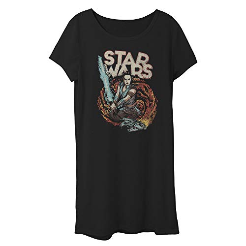 Vestido de Star Wars para niña negro casual talla XS ropa infantil de moda