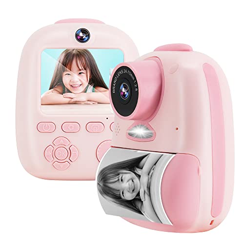 ClickingDYS D10M 子ども用　プリントカメラ キッズカメラ　ピンク Amazon.co.jp: ClickingDYS D10M 子ども用プリントカメラ キッズ