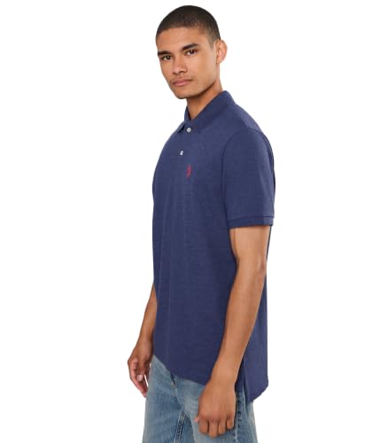 Image of U.S. POLO ASSN. Men Cotton Regular Fit Solid Polo With Small Pony