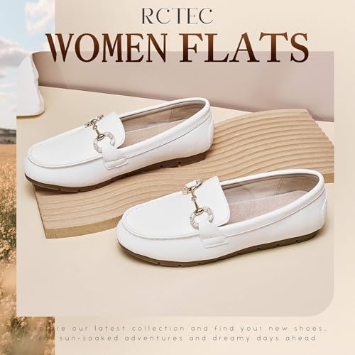 Image of Women's Knit Slip On Loafers - Breathable Mesh Flats with Memory Foam Insole & Arch Support, Non-Slip Comfortable Shoes for Work Office Commute, Driving, Casual Daily Walking (Wide Foot Friendly)