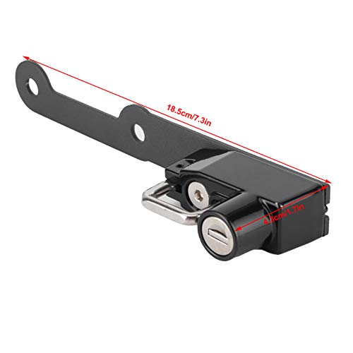 Soporte antirrobo para casco de motocicleta Z900RS CAFE de aleación de aluminio pequeño 6