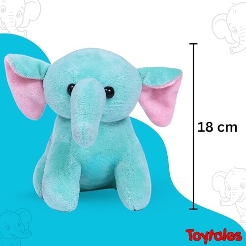 Image of TOYTALES Soft Toy Combo Pack Cute Baby Elephant Plush & Fairy Unicorn Stuffed Toy for Kids (Pack of 2)