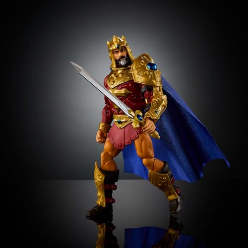 Les Maîtres De 'univers : New Eternia Masterverse Figurine King Randor 18 Cm - vue 7