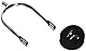 Kerbl Herren Sporen mit Sporenriemen Paar, Men’s, Straight fit, 25 mm