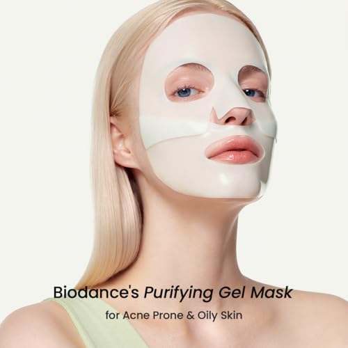 image for BIODANCE Refreshing Sea kelp Real Deep Mask, Overnight Hydrogel Mask, 