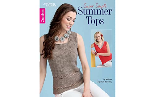 Leisure Arts Super Simple Summer Tops Book