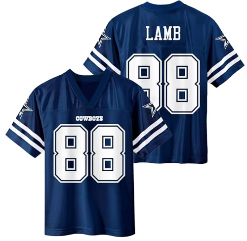 CeeDee Lamb Dallas Cowboys #88 Navy Kids Youth 4-20 Team Color Home Player Jersey (18-20)