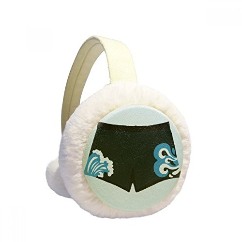 Orejeras de invierno unisex plegables de felpa suave y orejeras térmicas para frío extremo