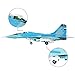 1/100 Scale Russian Air Force MiG-29 Light Fighter Military Model Diecast Plane Model for Commemorate Collection or Gift
