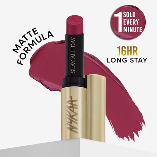 Image of Nykaa Matte to Last No Transfer Long Lasting Lipstick (3.5g) (Boho)