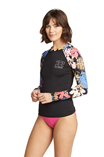 Billabong Women's Classic Long Sleeve Rashguard, Multi, X-Large