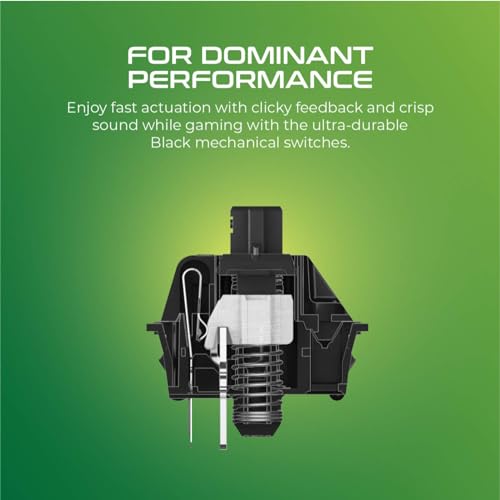 Image of Vertux Gaming Keyboard, Ergonomic USB Wired Mechanical Keyboard with Integrated Wrist Rest, Black Switches, RGB Backlit, 104 Anti-Ghosting Keys and 8 Multimedia Keys for PS5 /PS4, Xbox One /X, Tungsten