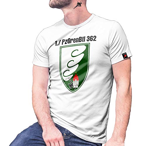 T-shirt Shar Grenadier Bataillon Bundeswehr aux finitions soignées