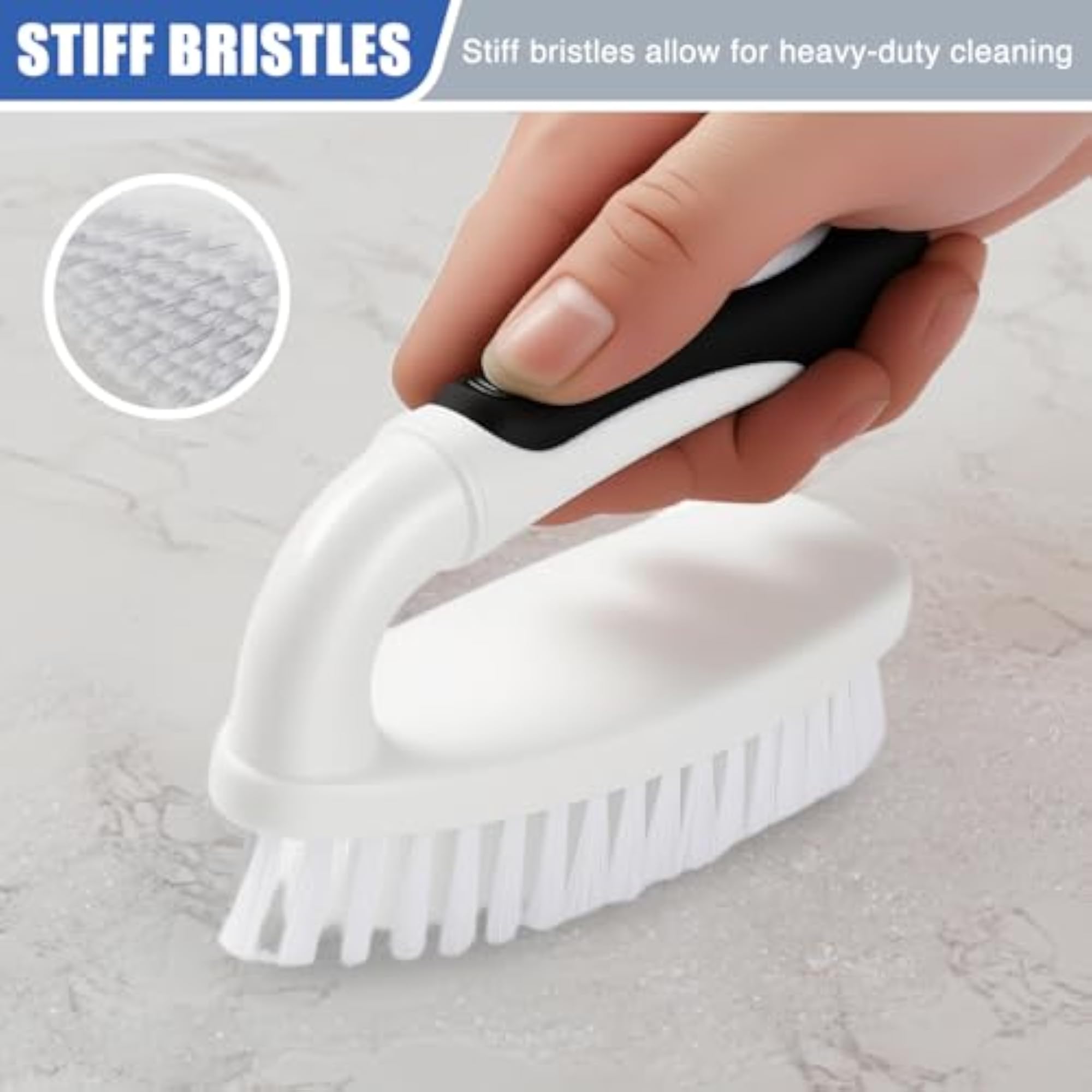 Heavy Duty Scrub Brush with Handle