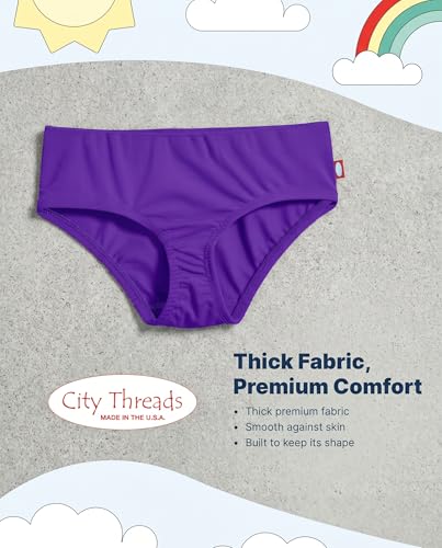 Image of City Threads Girls Bikini Bottoms Toddler Through Teen Sizes