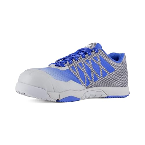 Reebok Work Women's Speed TR Work Grey and Blue Composite Toe Boots