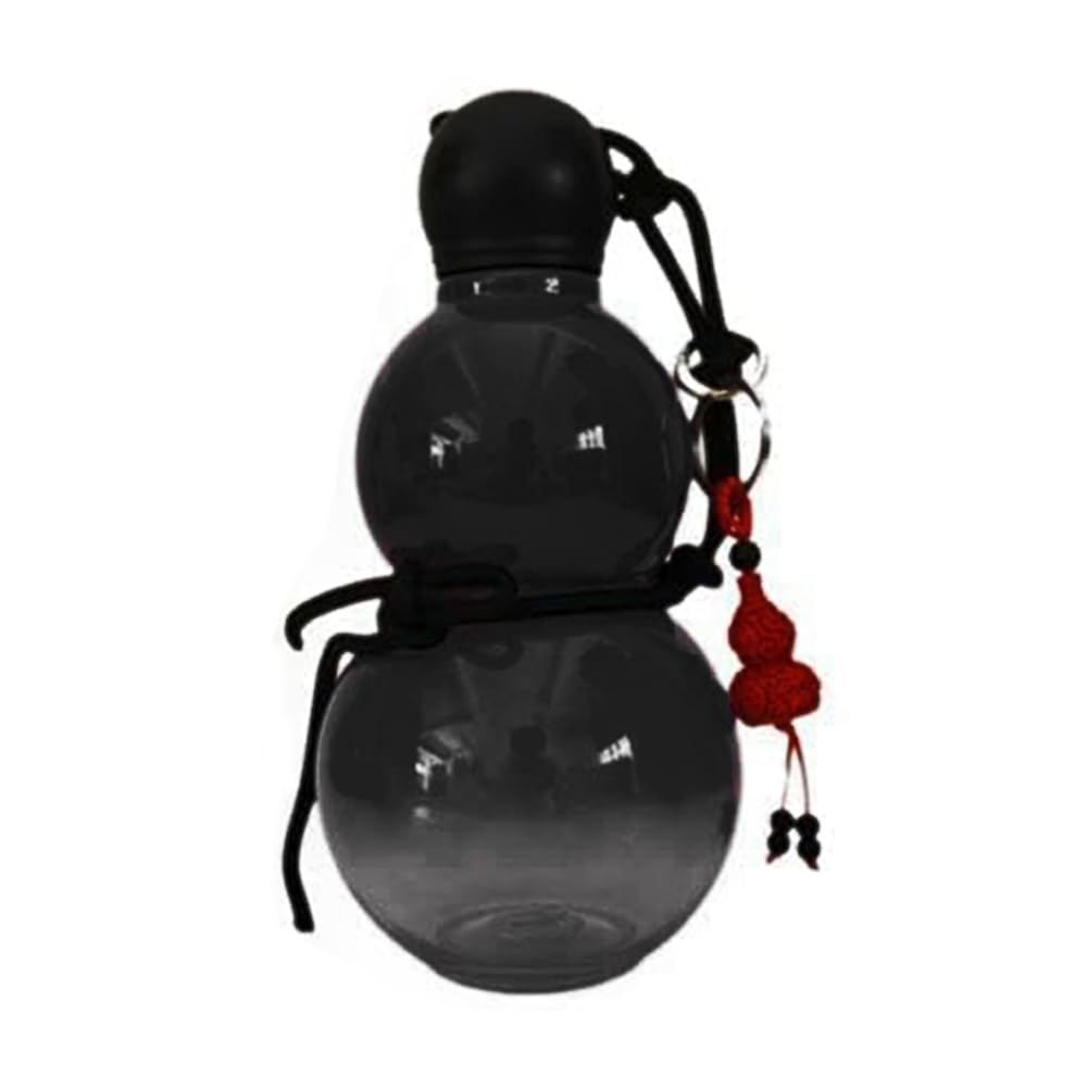 Osmond Chinese Retro-Inspired Gourd Water Bottle 800ML Gourd Water Bottle Large Capacity Water Bottle Large Capacity Flask Jug Drinking Gourd for Black Myth Game Fan Gourd Travel Water Bottle for Gym