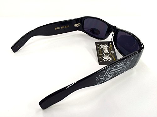FreAire Authentic Dyse One Shades Loyalty Skeleton Black Sunglasses California Lowrider Style4