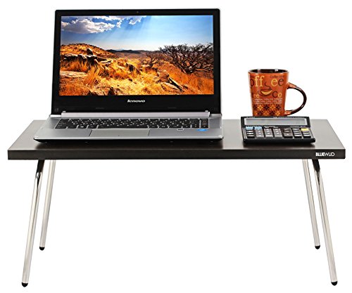 Image of BLUEWUD Monroe Engineered Wood Multipurpose Foldable Bed /Laptop /Study Table (Wenge)