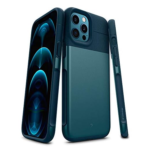 Caseology Legion Compatible with iPhone 12 Pro Max Case (2020) - Stone Green