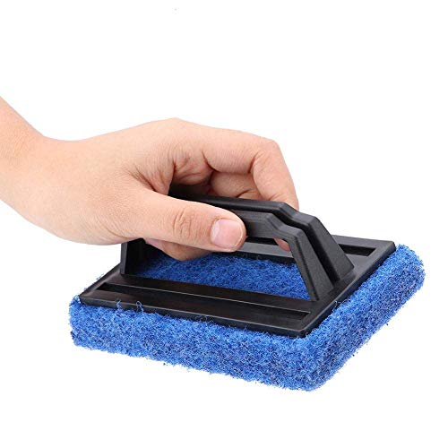 Spazzola per Acquario, Detergente per Vetri per Acquario Manuale, Spazzole per Pulire Multifunzionale, per Acquario Lavandino Doccia Pulizia Pavimento in Moquette - Image 7