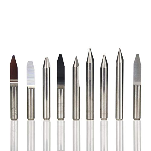 Jaingu 30/40 Grad Kegelfräser Set 10 Stück