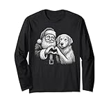 Photo Gallery golden retriever babbo natale a forma di cuore per amanti dei cani di natale maglia a manica Photo Gallery golden retriever babbo natale a forma di cuore per amanti dei cani di natale maglia a manica