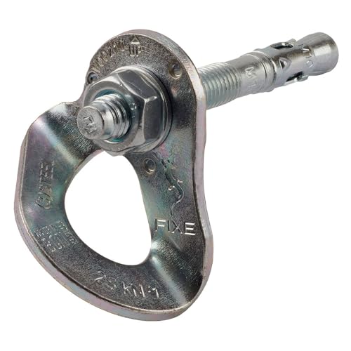 FIXE - Plaqueta 1 con Parabolt M10x90 mm en Acero Ecotri (Pack 20 u) - Anclaje de Expansión para Escalada y Trabajos Verticales - Alta Resistencia 25 kN - Certificada EN959 y UIAA