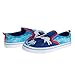 Josmo Kids Sonic The Hedgehog Shoes for Boys - Sonic Slip-on Sneaker Casual Fashion Lowtop Sneakers Canvas Shoe - Blue (Size 3 Big Kid)