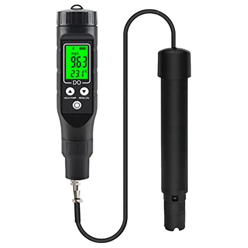 Misuratore di ossigeno disciolto Bluetooth intelligente,Gamma portatile 0.0-30Mg/L,Kit di test disciolto