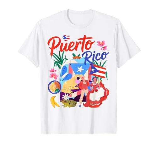 Puerto Rican Roots Outfit Idea for Kids & Puerto Rico Flag T-Shirt