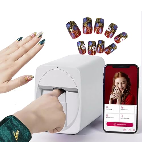 Impressora Digital MóVel Para Nail Art - MáQuina PortáTil Para Pi...