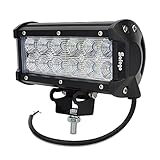 Safego 36W LED ワークライト 作業灯 ホワイト 取付金具付き 広角60度 フラッドライト 36W 12V-24V対応 汎用 防水・防塵・耐震 LED車外灯農業機械 オフロード車両や公園 庭の照明など (36W 広角 1個)