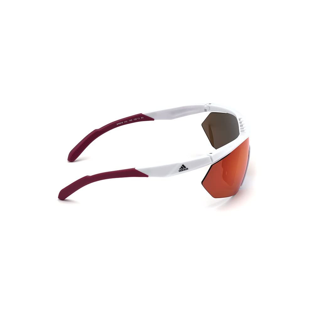 adidas Sport SP0016 Occhiali da Sole Donna, Occhiali da Sole Sportivi Sottili e Leggeri, Forma Lente Maschera