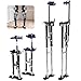 ZeromDropy 48-60 Inch Aluminum Tool Stilt Adjustable Heights Painters Walking Finishing Tools for Ceiling Sheetrock Taping Costume