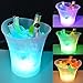 Airmpa LED Eiskübel 5L, Multicolor LED Sektkübel, Wein-und Getränkebehälter mit großem Fassungsvermögen, Eiskübel mit mehreren Farben, geeignet für Festival/Party/Zuhause/Bar/Themenrestaurant