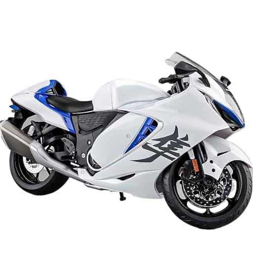 Moto Suzuki Hayabusa GSX-1300R 1:9 miniature de course en alliage moulé