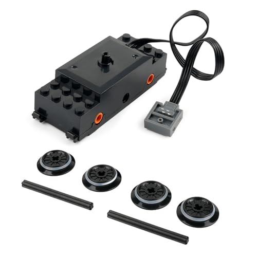 Power Up Train Motor Compatible with Standard Building Blocks 88002 10254 53401 53400 MOC Power Functions