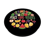 Zoom IMG-1 pace amore veggies divertente veganismo