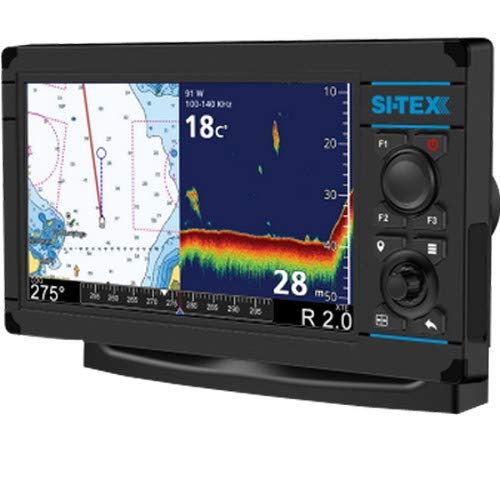 Si-Tex NavPro 900F 9" Hybrid Touch Screen Chart Plotter/Fishfinder with 1000 Watt Chirp Sonar