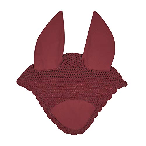 Weatherbeeta - Orejeras Prime para Caballos (Poni) (Granate)