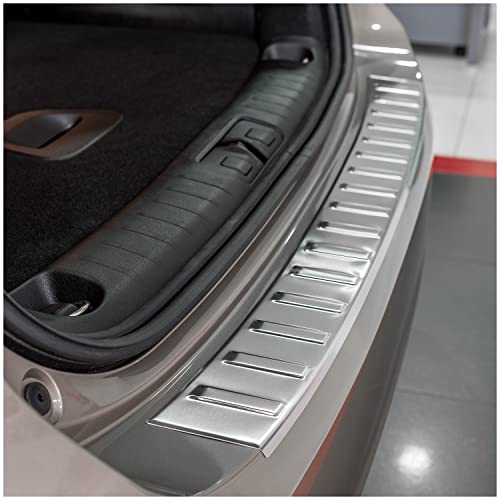 Protection de seuil de coffre pour Alfa Romeo MiTo aluminium brossé