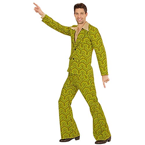 Widmann 08982 Costume adulto 70 's tuta, Medium