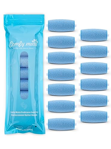 13 Extra Coarse Replacement Roller Refill Heads Compatible with Amope Wet Dry Electronic Foot File Refill(13 Extra Coarse for Wet & Dry) Blue