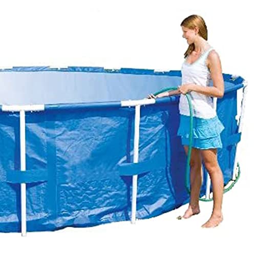 Bestway 12752E Steel Pro Above Ground Backyard Frame Pool For Kids & Adults, 15' X 48", Blue #TOP6